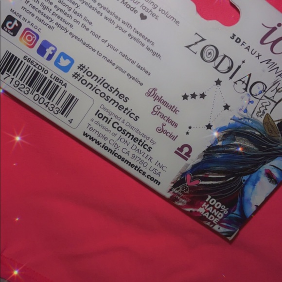 🤍5/$25🖤loni Cosmetics 3D Faux Mink Libra wispy Doll Full - Picture 2 of 3